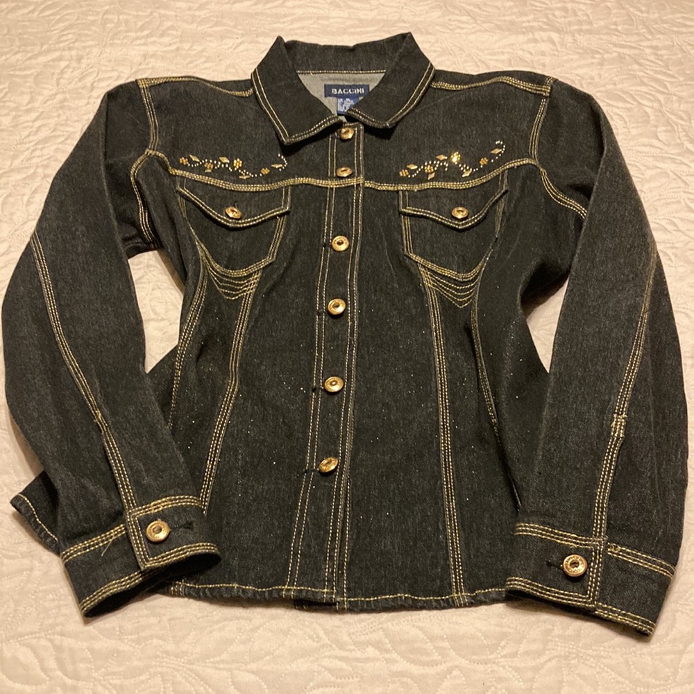 Baccini  Glistening/Bling Shirt Jacket